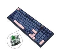 HOOLRZI GK980 Clavier mécanique optique remplaçable à chaud programmables PBT Clavier de jeu pour PC Gateron Commutateurs optiques