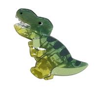 HOOLRZI Grande pince à cheveux antidérapante en forme de dinosaure - Accessoire de cheveux pour femme et fille - Cheveux fins et épais