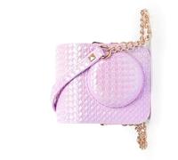 HOOLRZI Housse d'appareil photo en cuir PU pour Mini12 Instants avec bretelles réglables et poche, B, b