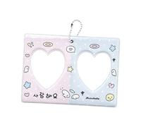 HOOLRZI Joli porte-clés avec pendentif pour cartes de crédit et bureaux avec porte-clés coréen, aile., Taille unique, Beauté de masse