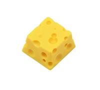 HOOLRZI Keycaps Cheese Cake Game Computer Mechanical Keyboard Keycap Personality For Key Cap Accessories Cheese Keycap