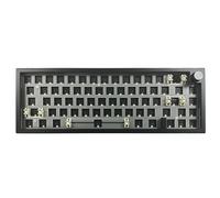 HOOLRZI LMK66 Kit de clavier mécanique personnalisable 3 modes BT5/2,4 GHz/UsbC Commutateurs remplaçables à chaud Rétroéclairage Batterie 3000 mAh Kit clavier personnalisable