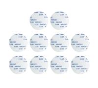 HOOLRZI Lot de 10 autocollants double face pour lunette de montre, papier imperméable pour plusieurs tailles, facile à installer, multicolore, 42MM