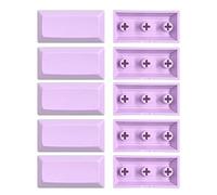 HOOLRZI Lot de 10 touches vierges de rechange personnalisées pour clavier mécanique DSA