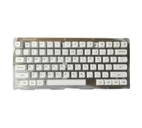 HOOLRZI Lot de 120 touches blanches pour claviers mécaniques russes, coréens, anglais, japonais