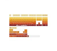 HOOLRZI Lot de 138 touches colorées à 5 faces en PBT avec sublimation, profil XDA