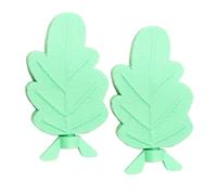 HOOLRZI Lot de 2 supports à mâcher en résine pour perroquets à texture naturelle pour couper le bec et meuler les ongles pour cage à oiseaux, jouet à mâcher, accessoires de cage à perruches