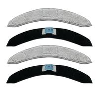 HOOLRZI Lot de 4/6/8 chiffons lavables pour robot nettoyeur de balai humide pour J7/J7+/J9+
