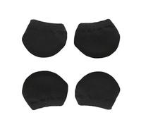 HOOLRZI Lot de 4 protections de roues en polyester résistant à l'usure assurant stabilité et durabilité pour les voyageurs fréquents, Noir