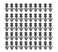 HOOLRZI Lot de 50 bandes d'étanchéité pour seuil de portière - Clips de fixation à rivets de rechange - Joint de porte inférieur - Installation facile