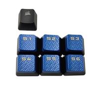 HOOLRZI Lot de 6 touches de clavier de jeu mécaniques S1S2S3S4S5S6 Macro pour K95 pour K95