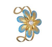 HOOLRZI Manchette ouverte légère en forme de papillon - Accessoire flexible en acier inoxydable pour un événement décontracté ou formel, taille unique, Comme décrit
