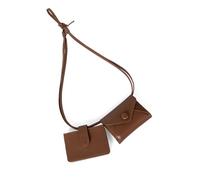 HOOLRZI Minis Sac à main à bandoulière Sac à main double détachable Porte-cartes, Petites pochettes pour pièces de monnaie, portefeuille pour voyage, shopping, sac à bandoulière pour femme, Couleur