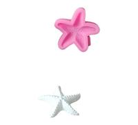 HOOLRZI Moules en silicone en forme d'étoile de mer pour la fabrication de savon sur le thème des créatures marines et gypse pour la décoration de la maison