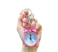 HOOLRZI Multi Functional Clock Accessory Serving As Keychain Bag Charm and Car Decoration for Versatile Applications Alarm Clock Keychain