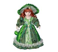 HOOLRZI Objet de collection Poupée Victorienne Porcelaine Femme Poupée Céramique Délicat Décoration de Table Réaliste