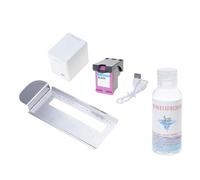 HOOLRZI Petit stylo d'impression portable pour imprimante alimentaire avec technologie jet d'encre pour personnaliser les desserts et les boissons en mousse