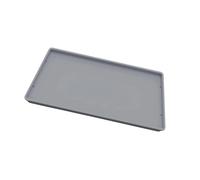 HOOLRZI Plateau de machine à café antidérapant en silicone avec canal de drainage, comptoirs de boissons, tapis de protection contre la chaleur pour table