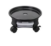 HOOLRZI Plateau de plantes mobile avec roulette - Bac à fleurs - Base de support pour eau - Pot d'intérieur pour support mobile - Plateau de plantes à roue mobile avec base roulante pour pot de fleurs