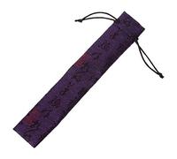HOOLRZI Pochette pour éventail de calligraphie chinoise décorative et pliable
