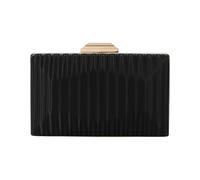 HOOLRZI Pochettes tendance pour femme, sacs de soirée élégants pour femme, sac à main de mariée, sac à main, sac à bandoulière à bandoulière, cadeau pour femme, sacs de soirée, Noir , One Size