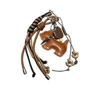 HOOLRZI Porte-clés en corde nouée - Esthétique - Pendentif de voiture - Décoration tendance pour sac à dos - Cadeau tendance