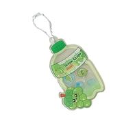 HOOLRZI Porte-clés esthétique - Accessoires charmants - Breloques pour sac de bouteille de boisson - Anneaux de voiture pour femmes et filles - Cadeau esthétique, Raisins verts