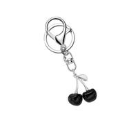HOOLRZI Porte-clés tendance en forme de cerises - Accessoire de porte-clés distinctif pour les amateurs de mode