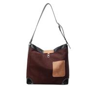 HOOLRZI Sac à bandoulière spacieux et tendance en cuir synthétique de qualité supérieure - Transport confortable pour les mamans occupées et les voyageurs - Sac à bandoulière tendance au quotidien