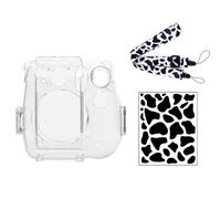 HOOLRZI Sac à bandoulière transparent pour appareil photo 7 appareils photo + Sac à bandoulière pour homme et femme Convient pour l'intérieur et l'extérieur Étui de transport, Lot 2