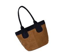 HOOLRZI Sac à bandoulière vintage en cuir souple pour femme, sac à main léger pour voyage, université, étudiant, sac à bandoulière souple, marron