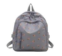 HOOLRZI Sac à dos ergonomique à motif floral pour plus de confort et de style, idéal pour les trajets universitaires et les voyages, sac à dos pratique pour les voyages, bleu, Taille unique, Beauté de