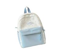 HOOLRZI Sac à dos léger en nylon respirant avec sangles ergonomiques pour adolescents et voyageurs Motif étoiles, bleu, Beauté de masse