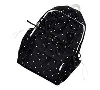 HOOLRZI Sac à dos tendance avec nœud en forme de cœur pour femme et adolescente - Grande capacité - Plusieurs poches - Sangle confortable - Sac à dos d'école pour adolescentes, Noir , Beauté de masse