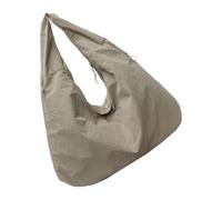 HOOLRZI Sac à provisions tendance pour femme avec intérieur spacieux et sac à bandoulière pratique, sac à main décontracté pour le travail et les voyages, sac pratique en polyester, kaki