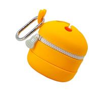 HOOLRZI Sac de rangement en silicone extensible pour pêche à la mouche - Pour matériel de camping - Léger et durable, jaune, Taille unique