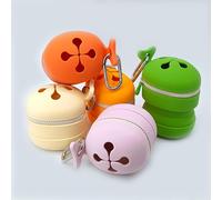 HOOLRZI Sac de rangement en silicone extensible pour pêche à la mouche - Pour matériel de camping - Léger et durable, violet clair, Taille unique