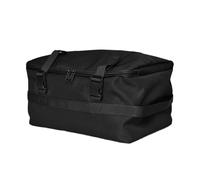 HOOLRZI Sac de rangement extérieur de grande capacité compact avec poches de rangement épaisses pour le camping et les voyages, Noir
