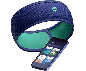 HoomBand Casque Audio Bluetooth, Sommeil Bandeau pour s'endormir, sans Fil, Voyage, Appli Gratuite, Histoires Hypnotiques, Méditations Guidées conçues par des spécialistes du Sommeil