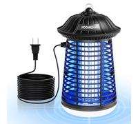 HOOMESUN Moustiquaire d'extérieur avec lumière LED, 4200 V, piège à mouches enfichable pour insectes volants en intérieur, parfait pour la maison, la cour