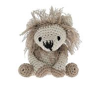 Hoooked Amigurumi Lion Leroy Kit de Crochet, Coton, Marron, Taille unique