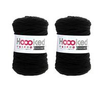 Hoooked Ribbon XL Lot de 2 pelotes de laine Noir nuit (RXL 26)