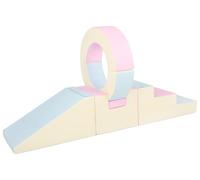 Hoop Cercle, Lot de 7 Gros Blocs en Mousse pour Le Jeu ou réhabilitation (Couleur: Rose, Bleu, Jaune (Pastel))