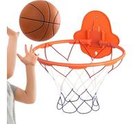 Hoop de Basket-Ball intérieur - Cadre Design de Dribble Silencieux | Jeu Pliable Mural avec Anneau Objectif de 32 cm, Jouet de Sport Silencieux pour l'entraînement des