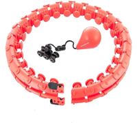 Hoop Fitness Intelligent Réglable Avec Poids Fittehoop,Innovant Et Efficace,Compte-Tours Et Calories,24 Pièces Amovibles,Poids De 1,2 Kg,Comprend Un Guide D'exercices.
