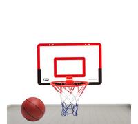 Hoop Hoop Toy Over The Door - Hoop for Indoor Basketball | No Punch Basketball Ball Board PVC Wall Mounted, Basketball Hoop for Indoor Games