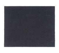 Hoopleep Paillasson en fibre de coco gris foncé, 80 x 100 cm, touffeté, dessous en PVC antidérapant, résistant pour l'intérieur et l'extérieur, paillasson pour entrée, cuisine