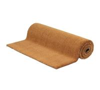 Hoopleep Paillasson en fibre de coco naturelle, 100 x 200 cm, touffeté, dessous en PVC antidérapant, garde-boue durable pour l'intérieur et l'extérieur, idéal pour l'entrée, le couloir et la véranda