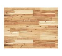 Hoopleep Plateau de lavabo en bois massif d'acacia - 100 x 60 x 4 cm - Revêtement d'huile - Rectangulaire - Robuste - Pour salle de bain, cuisine et garage - Facile d'entretien et durable