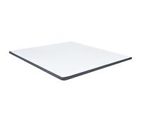 Hoopleep Surmatelas pour lit à sommier tapissier 200 x 180 x 5 cm, moyennement doux, housse en tissu doux pour la peau, lavable, prolonge la durée de vie de votre matelas double